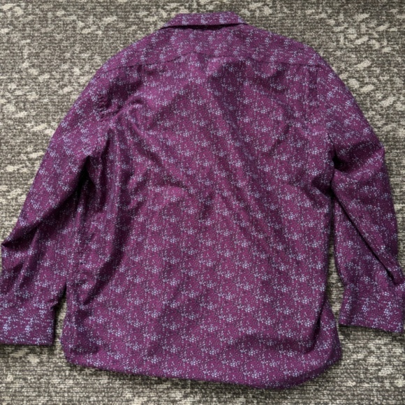 Zylos Large Psychedelic Button Down - Picture 3 of 4